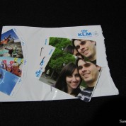 Nossas tags de mala da KLM chegaram :D
