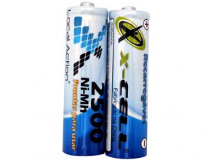 x-cell xcell pre-carregada pilha recarregável low self-discharge lsd