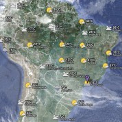 Google Maps com Previsão do Tempo