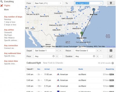 Google Flight Search Google Flight Search