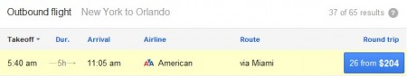 Google Flight Search Google Flight Search