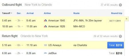 Google Flight Search Google Flight Search