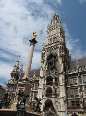 Munique Marienplatz Munique Marienplatz