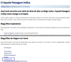 O Aquela Passagem Indica O Aquela Passagem Indica
