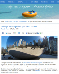 Chicago, descomplicada pelo casal Marvila Chicago, descomplicada pelo casal Marvila