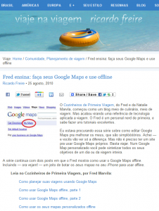 Fred ensina: faça seus Google Maps e use offline Fred ensina: faça seus Google Maps e use offline