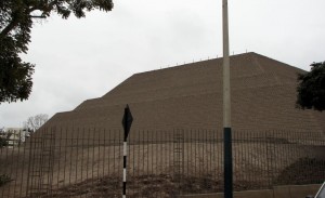 sitios arqueológicos de lima: Huaca Huallamarca - outra lateral