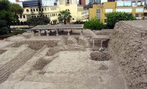 sitios arqueológicos de lima: Huaca Huallamarca - vista de cima
