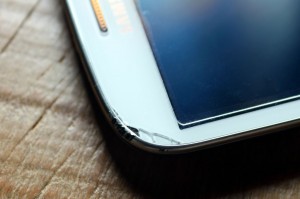 Samsung Galaxy S3 - vidro quebrado Quebra causada por queda :(