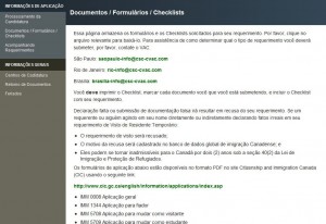 como tirar o visto canadense - informações