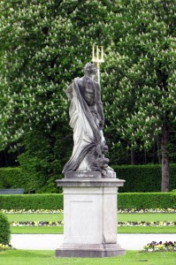Castelo de Nymphenburg - estátua Castelo de Nymphenburg - estátua