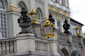 Castelo de Nymphenburg - detalhes Castelo de Nymphenburg - detalhes