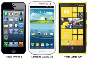 Vale a pena comprar o iPhone 5 - concorrentes: Samsung Galaxy S3 e Nokia Lumia 920 Vale a pena comprar o iPhone 5 - concorrentes: Samsung Galaxy S3 e Nokia Lumia 920