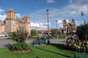 Boleto religioso de Cusco - Plaza de Armas