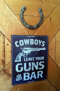 La Reata Ranch - Leave your guns at the bar