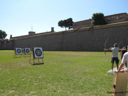aula de arco e flecha em barcelona