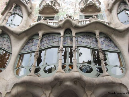 detalhe da Casa Batlló - Barcelona