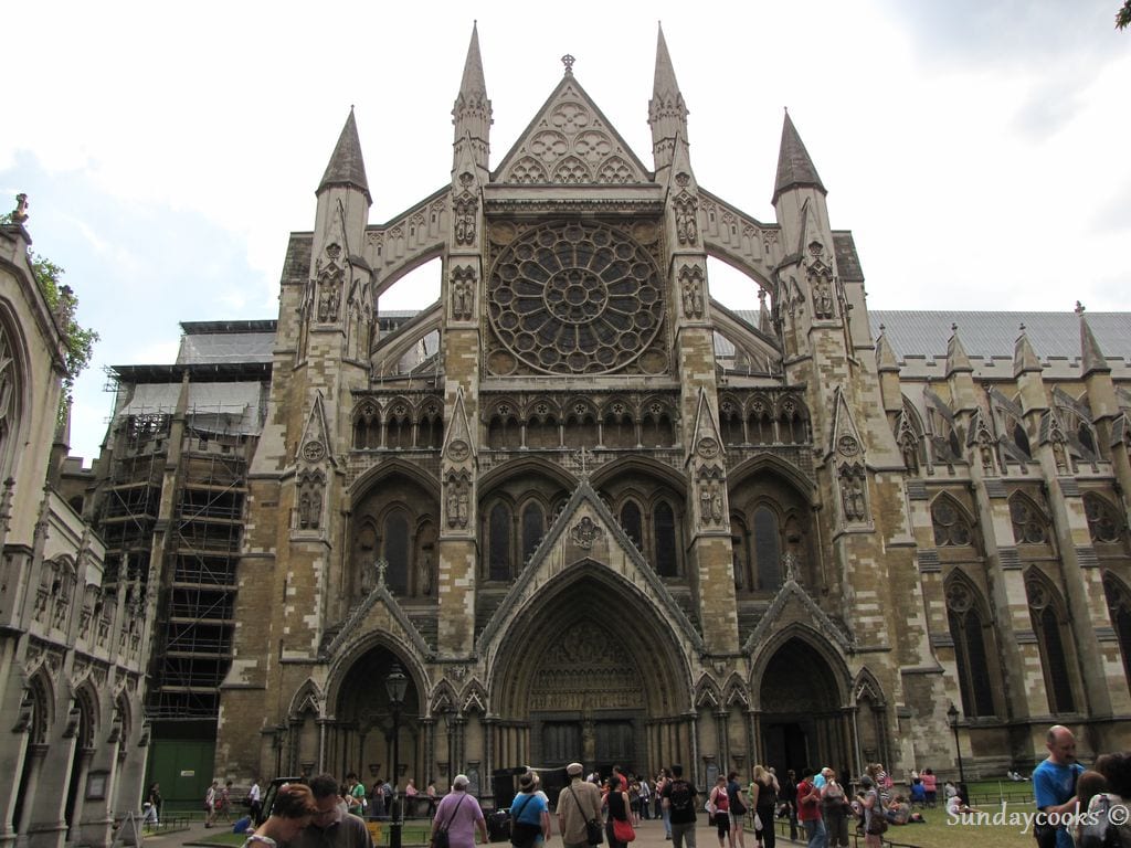 lateral da Abadia de Westminster
