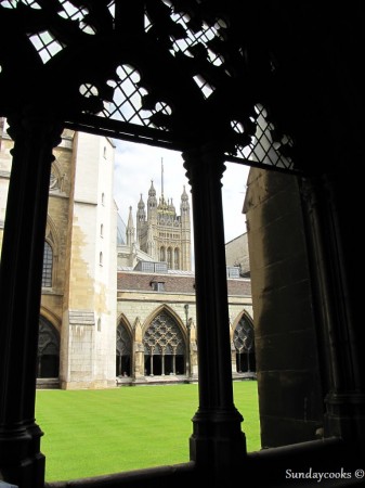 parte internda da Abadia de Westminster 