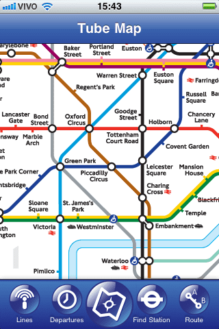 Tube Map app