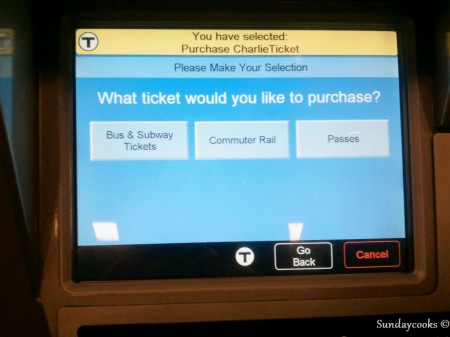 Como comprar ticket do metro de Boston