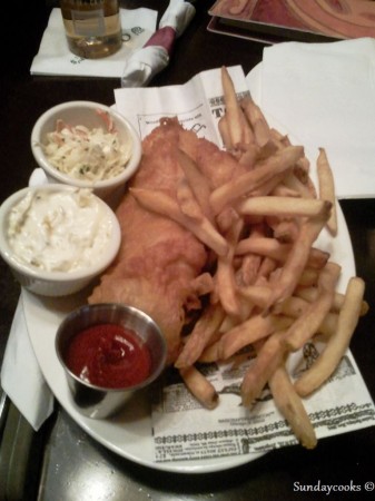 Fish and Chips MJ O'Connor's