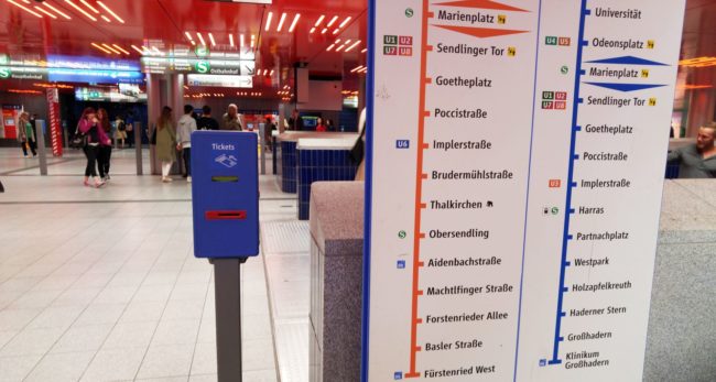 Guia completo como usar o metro de Munique - 14