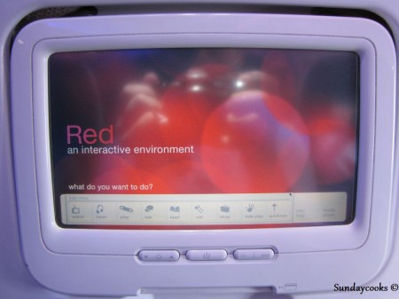 Como é voar de Virgin America - entretenimento de bordo