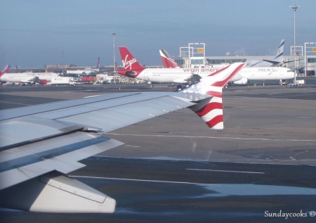 Como é voar de Virgin America - hub da companhia