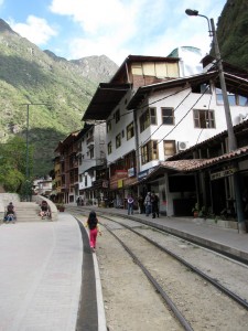 Como ir para Machu Picchu - Estação de Aguas Calientes