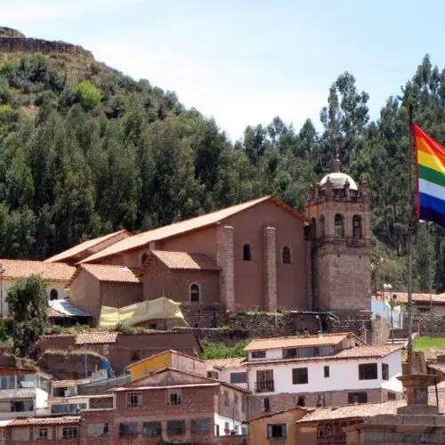 Cenas de Cusco - Bandeira de Cusco