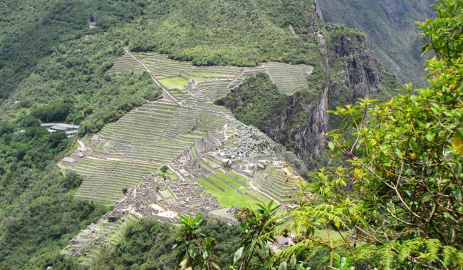Machu Picchu - vista de cima