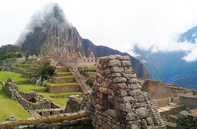 Machu Picchu - casas Incas