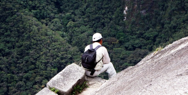 Machu Picchu - contemplando a imensidão da natureza