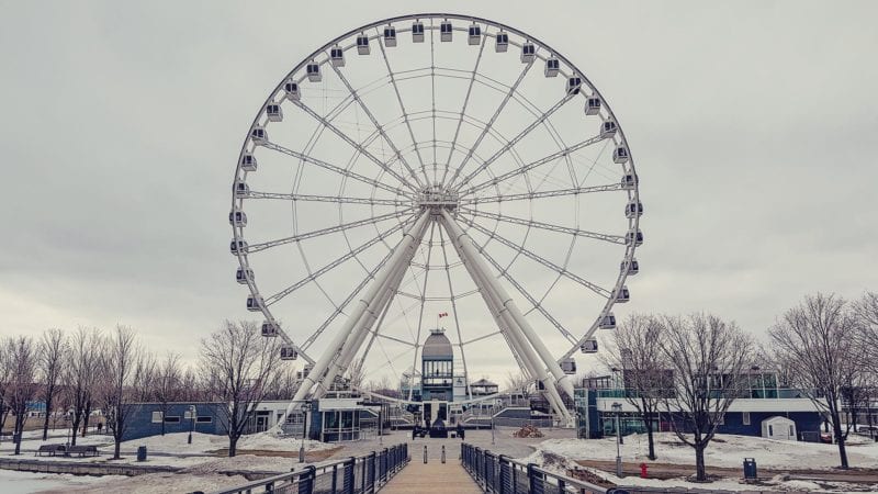 O que fazer em Montreal, no Canadá: roda gigante