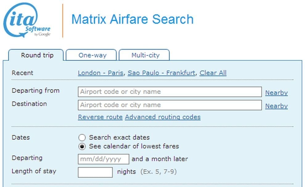 Como achar passagem barata - Matrix Airfair Search destaque