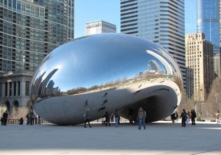 Roteiro de Chicago - The Cloud Gate / The Bean / Millennium Park