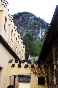 Castelos da Alemanha - Montanha próxima ao castelo de Neuschwanstein