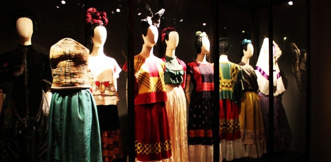 Museu Frida Khalo - Vestidos da Frida