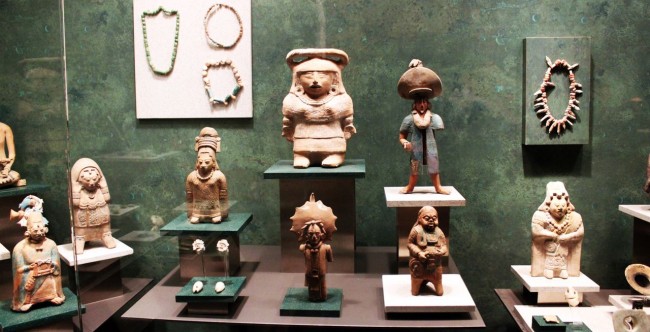 Museu Nacional de Antropologia - esculturas miniatura