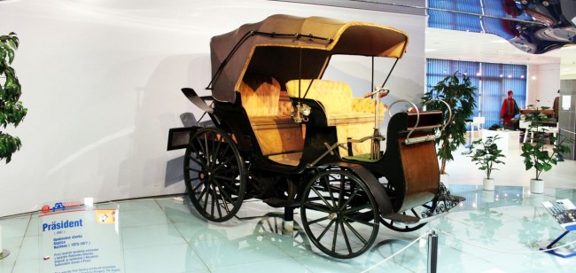 Tatra Museum - O primeiro carro da companhia de 1897