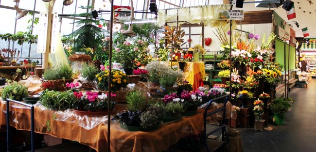 Mercados de Frankfurt - Kleinmarkthalle: Flores