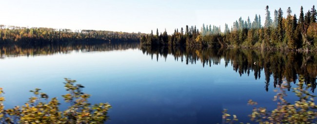 Viajar de trem no Canadá - The Canadian - paisagem dos lagos 4