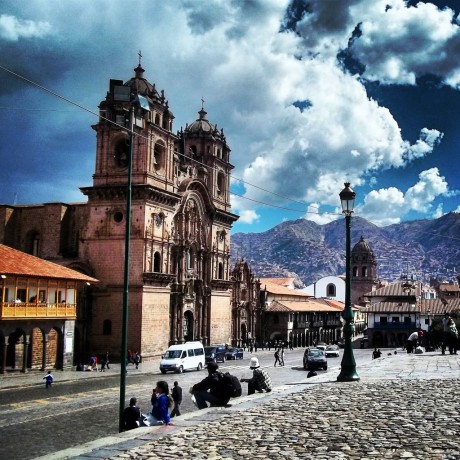 Viagem ao Peru pela Giovanna - Plaza de Armas de Cusco