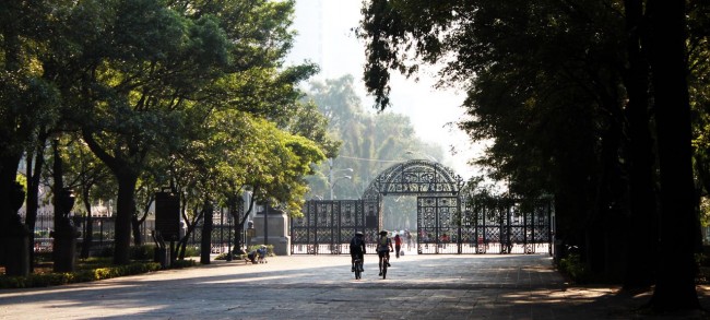 Roteiro pelo Bosque de Chapultepec - entrada