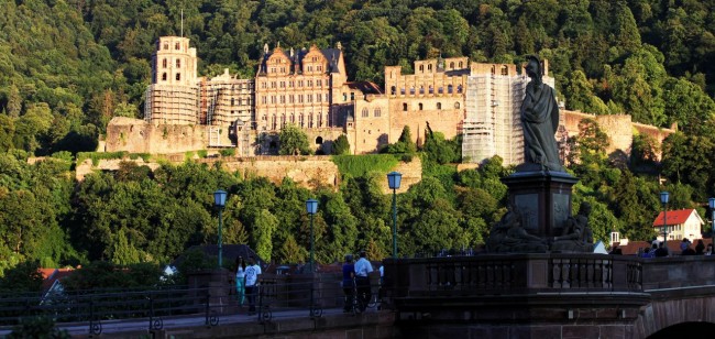 Guia de Heidelberg na Alemanha - Agora o castelo inteiro