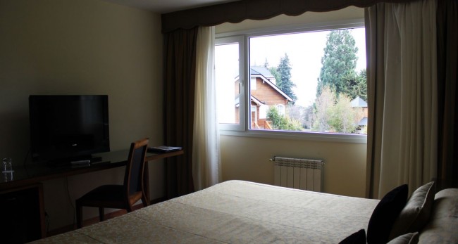 Ode ficar em Bariloche: os melhores hotéis - Villa Huinid Lodge vista do Quarto