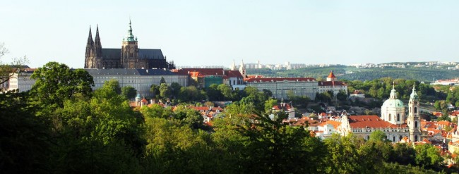 Petrin em Praga - Castelo de Praga, Catedral de São Vitu e Mala Strana
