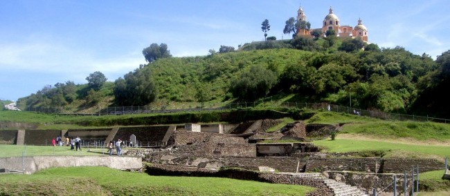 Puebla - Ruínas das Pirâmides de Cholula 1