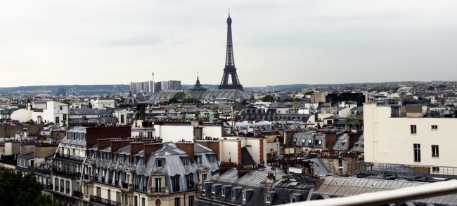 Roteiro de Paris - Vista do alto da Printemps
